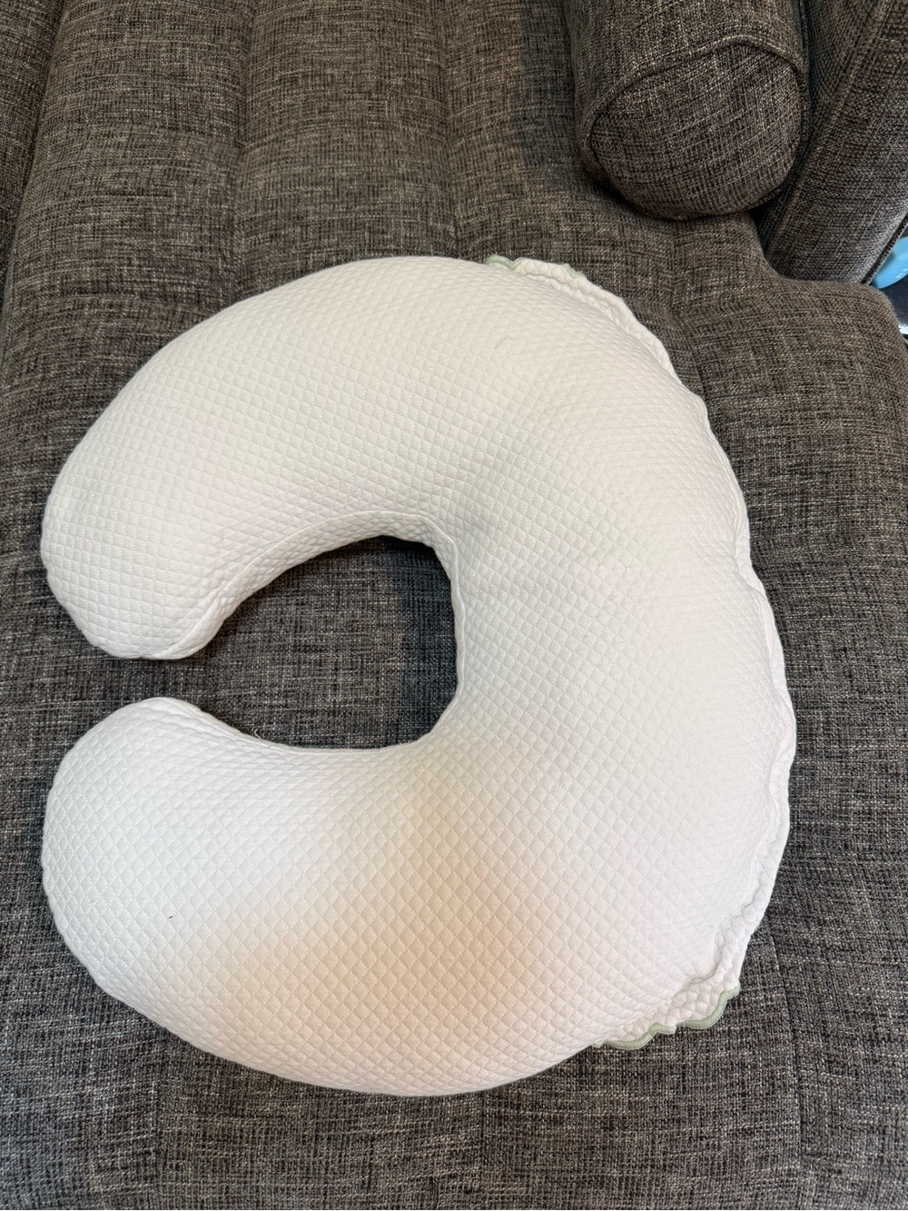 White Nursing/Support Pillow - Plush Comfort Pillow